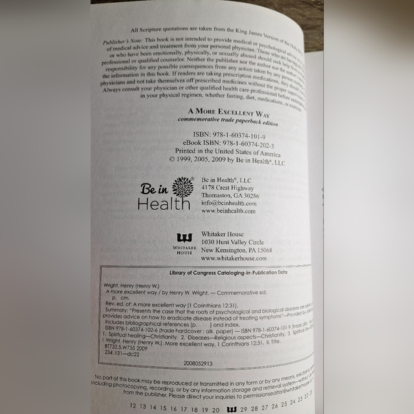 A More Excellent Way (plus Unopened DVD) by Henry W Wright (Paperback, 2009) - Picture 4 of 4